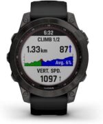 Garmin Fenix 7 Sapphire Solar GPS Watch, black AU ™ - Image 9