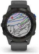 Garmin Fenix 6, Premium Multisport GPS Smartwatch, Silver With Black Band AU ™ - Image 8