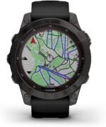 Garmin Fenix 7 Sapphire Solar GPS Watch, black AU ™ - Image 2