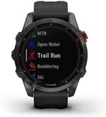 Garmin Fenix 7S, Silver with Graphite Band, Multisport GPS Watch AU ™ - Image 24