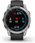 Garmin epix (Gen 2), Carbon Gray DLC Titanium with Black Band, Premium Active Smartwatch (010-02582-12) AU ™ - Image 5