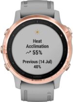 Garmin Fenix 6, Premium Multisport GPS Smartwatch, Silver With Black Band AU ™ - Image 36