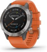 Garmin Fenix 6, Premium Multisport GPS Smartwatch, Silver With Black Band AU ™ - Image 43