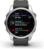 Garmin Fenix 7S, Silver with Graphite Band, Multisport GPS Watch AU ™ - Image 2