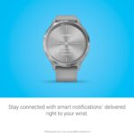 Garmin Vivomove Style, Hybrid Fitness Smartwatch, Graphite Aluminum Case with Black Pepper Woven Nylon Band Gunmetal/dark Gray 010-02240-03 AU ™ - Image 21