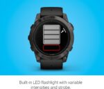 Garmin Epix Pro (Gen 2) 51mm - Slate Gray with Black Silicone Band AU ™ - Image 5