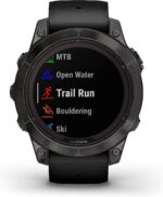Garmin fēnix 7X Pro Solar, Multisport GPS Smartwatch, Built-in Flashlight, Solar Charging Capability, Black AU ™ - Image 34