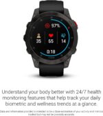 Garmin Epix Gen 2 Sapphire Multisport Premium Outdoor GPS Watch, Sapphire - Black Titanium AU ™ - Image 5