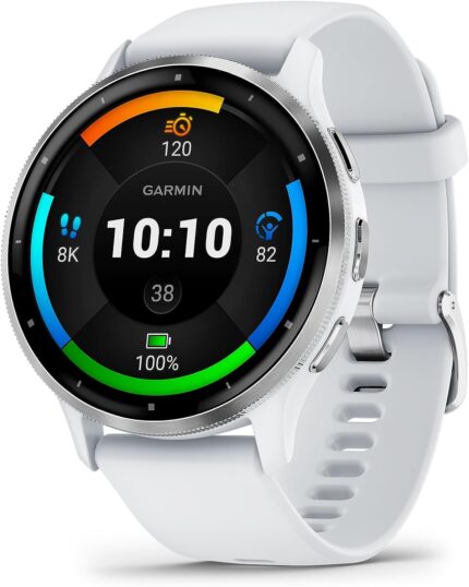 Garmin Venu 3, GPS Smartwatch, AMOLED Display, Advanced Health and Fitness Features, Up to 14 Days of Battery, Whitestone AU ™