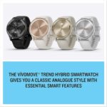 Garmin vívomove Trend, Stylish Hybrid Smartwatch, Long-Lasting Battery Life, Dynamic Watch Hands and Touchscreen Display, French Gray AU ™ - Image 16