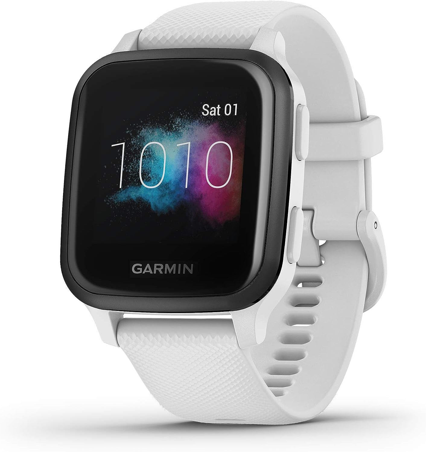 714BXyhBaXL._AC_SL1500.jpg Garmin Venu Sq, GPS Smartwatch with Bright Touchscreen Display, Up to 6 Days of Battery Life, Black AU ™ - Image 1