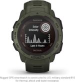 Garmin Instinct Solar, Rugged Outdoor GPS Watch, Tidal Blue AU ™ - Image 32