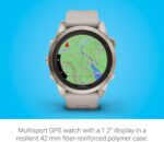 Garmin Fenix 7 Pro Solar, Glass, Slate Gray Stainless Steel with Black Silicone Band AU ™ - Image 16