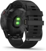 Garmin Fenix 6X Pro, Premium Multisport GPS Watch, Features Mapping, Music, Grade-Adjusted Pace Monitoring and Pulse Ox Sensors, Black with Black Band AU ™ - Image 16