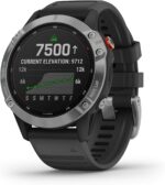 Garmin Fenix 6X Pro, Premium Multisport GPS Watch, Features Mapping, Music, Grade-Adjusted Pace Monitoring and Pulse Ox Sensors, Black with Black Band AU ™ - Image 7