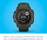 Garmin Instinct Solar, Rugged Outdoor GPS Watch, Tidal Blue AU ™ - Image 35