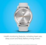 Garmin vívomove Trend, Stylish Hybrid Smartwatch, Long-Lasting Battery Life, Dynamic Watch Hands and Touchscreen Display, French Gray AU ™ - Image 6
