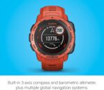 Garmin Instinct Solar, Rugged Outdoor GPS Watch, Tidal Blue AU ™ - Image 42