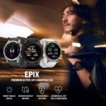 Garmin Epix Gen 2 Sapphire Multisport Premium Outdoor GPS Watch, Sapphire - Black Titanium AU ™ - Image 2
