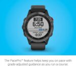 Garmin Fenix 6, Premium Multisport GPS Smartwatch, Silver With Black Band AU ™ - Image 14