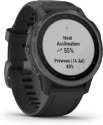 Garmin Fenix 6 Pro Solar, Premium Multisport GPS Smartwatch, Mineral Blue With Whitestone Band AU ™ - Image 25
