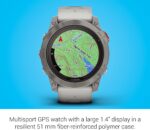 Garmin Fenix 7 Pro Solar, Glass, Slate Gray Stainless Steel with Black Silicone Band AU ™ - Image 43