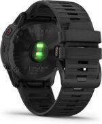 Garmin Fenix 6X Pro, Premium Multisport GPS Watch, Features Mapping, Music, Grade-Adjusted Pace Monitoring and Pulse Ox Sensors, Black with Black Band AU ™ - Image 18