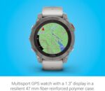 Garmin Fenix 7 Pro Solar, Glass, Slate Gray Stainless Steel with Black Silicone Band AU ™ - Image 49