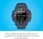 Garmin Instinct Crossover Solar, Rugged Hybrid Smartwatch with Solar Charging Capabilities, Analog Hands and Digital Display, Graphite, Adjustable AU ™ - Image 17