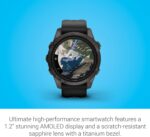 Garmin epix Pro (Gen 2) Sapphire Edition, 51mm, High Performance Smartwatch, Advanced Training Technology, Built-in Flashlight, Black AU ™ - Image 16
