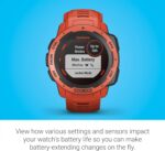 Garmin Instinct Solar, Rugged Outdoor GPS Watch, Tidal Blue AU ™ - Image 41