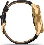 Garmin Vivomove Style, Hybrid Fitness Smartwatch, Graphite Aluminum Case with Black Pepper Woven Nylon Band Gunmetal/dark Gray 010-02240-03 AU ™ - Image 5
