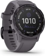 Garmin Fenix 6 Pro Solar, Premium Multisport GPS Smartwatch, Mineral Blue With Whitestone Band AU ™ - Image 43