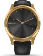 Garmin Vivomove Style, Hybrid Fitness Smartwatch, Graphite Aluminum Case with Black Pepper Woven Nylon Band Gunmetal/dark Gray 010-02240-03 AU ™ - Image 4