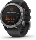 Garmin Fenix 6X Pro, Premium Multisport GPS Watch, Features Mapping, Music, Grade-Adjusted Pace Monitoring and Pulse Ox Sensors, Black with Black Band AU ™ - Image 4